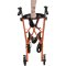รถช่วยเดิน 4 ล้อ Hugo Sidekick Rollator สีส้ม Tangerine พร้อมที่นั่ง