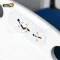 Caretek Snowy-Elite 4 M420-68C 6-Function Electric Hospital Bed with Side Rail Controls