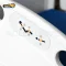 Caretek Snowy-Elite 5 M420-68CT 8-Function Electric Hospital Bed with Side Rail Controls