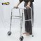Multifunction Aluminium Walker with Wheels วอล์คเกอร์อลูมิเนียม 4 ขา พับได้ มีล้อ