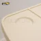 ABS Overbed Table with Gas Spring Height Adjustment for Hospital Beds