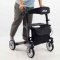 อุปกรณ์ช่วยพยุงเดิน Rollator Moka Grey สินค้านำเข้าจากอเมริกา (USA) วอล์คเกอร์ 4 ล้อ รับประกัน 2 ปี