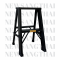 Newcon Black color Standard A-Shaped Aluminium Folding Ladder 2 Feet
