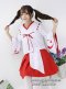  [[พร้อมส่ง]] ชุดแฟนซี cosplay ชุดคอสเพลย์ ชุดญี่ปุ่น กิโมโน สีขาว แดง 