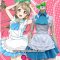 [[พร้อมส่ง]]  ชุดแฟนซี cosplay ชุดคอสเพลย์ Love Live ชุดแม่บ้าน lolita สีฟ้า