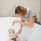 Angelcare ที่รองนั่งอาบน้ำเด็ก Baby Bath Support Fit สีเทา
