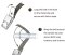 "Pinkgold-Tricolor LUXURIOUS BLANKET CLIPS ที่หนีบผ้าห่ม "