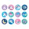 Mudpuppy Unicorn Magic Mini Memory Match Game