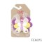 กิ๊บติดผม Hairclip ลาย พาสเทล - Sati Kids