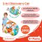 รถหัดเดิน ปรับระดับ 3 IN 1 DISCOVERY CAR  (ปกติราคา 3,390 มีค่าส่งเพิ่ม 150 บาท ซึ่งรวมด้านล่างแล้ว)