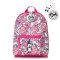 Mini Backpack & Safety Harness / Reins Age 1-4 Years Robot Pink