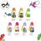 *ฝาซีด สินค้าใหม่ ใช้งานได้ปกติ * Zip & Zoe แก้วหลอดดูด Drinking Bottle with Straw ลาย FLORAL MULTI
