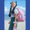 กระเป๋าเป้นักเรียน รุ่น Magic Rainbow สีชมพู (XL)