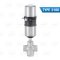 BURKERT TYPE 2106 - Pneumatically operated 3/2 way seat valve ELEMENT for decentralized automation