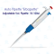 Adjustable Vol. Pipette 10-100ul.