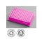 Iso Freeze gel Filled Rack 0°C PCR 96 P (Purple to Pink)