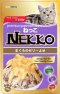 อาหารแมวเน็กโกะ Nekko รสทูน่าหน้าชีส ขนาด 70 กรัม