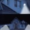 SHINING Spotlight LED Solar Floodlgiht 150W Daylight/Cool White/Warm White Remote Control TOSHIBA LIGHTING
