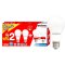 หลอด LED SHINING A60 12 วัตต์ DAYLIGHT E27 แพ็ก 4 ชิ้น