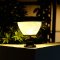 LED Solar Pole Top 3W 3CCT+RGB Remote