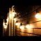 สายไฟระย้า ไฟห้อย ขั้วเกลียว E27 5 เมตร พร้อม หลอด LED โตชิบา 4W ทรงปิงปอง แสงเดย์ไลท์(สายไฟประดับตกแต่งกันน้ำ)