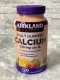 Kirkland Calcium 500mg with D3 Adult Gummies  (120Gummies)