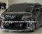 Gloss black front grille, matching model Toyota ALPHARD30 2018, WALD style
