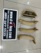 Interior door handle set for BMW X3 F25 2010-2016, cream color.