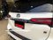 Matte black rear guard, red logo for Toyota Fortuner All New 2020 model.