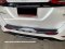 Rear bumper guard, straight model, ruby ​​black base model, Toyota LEGENDER 2020-22 Fitt