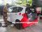 Wrap สติกเกอร์เปลี่ยนสีรถยนต์ Honda Jazz สีแดง เป็นสีขาวมุก