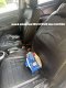Honda Jazz รีวิว หุ้มเบาะหนังทั้งคัน หนังสีดำเย็บด้ายดำ สวยงามเต็มคัน