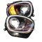 Projector Head Lamp Black Straight Model For Mini Countryman R60