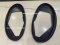 Side mirror pads, left and right, suitable for Mini R50, 52, 53, 56, 57, 58.