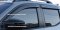 Door visor black color model Nissan NAVARA NEW 2021