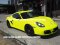 PorscheสีดำWrapทั้งคันสีเขียวมะนาว Lemon Greenกับดียูช้อป