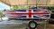 Wrap speedboat stickers british flag pattern