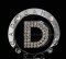 โลโก้ติดฝากระโปรงหน้า Logo Type D. พื้นสีดำ