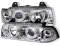 โคมไฟหน้าโปรเจคเตอร์ BMW E36 LED สำหรับ4 ประตู