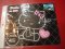 แผ่นรองกันลื่นลาย Hello Kitty ดำรุ่น1 สำหรับรถทุกรุ่น