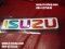 โลโก้ติดกระจังหน้า Isuzu All New D-Max Size ใหญ่ หลากสีพื้นขาว