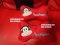 หมอนรองคอลาย Paul Frank สีแดง Ver.2สำหรับรถทุกรุ่น