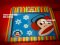 แผ่นรองกันลื่นหน้าคอนโซลรถ ลาย Paul Frank สีฟ้า รุ่นหูฟัง