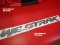 สติกเกอร์ตรงรุ่น Wildtrak สีบอร์นเงิน ติดข้างรถ Ford Ranger 2013