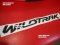 สติกเกอร์ตรงรุ่น Wildtrak สีดำติดข้างรถ Ford Ranger 2013