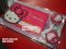 ที่เสียบเบลล์+ยางแผ่นกันลื่น Hello Kitty สีชมพูสำหรับรถทุกรุ่น