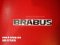 โลโก้ Brabus โครเมียมสำหรับ Benz ทุกรุ่น (ตัวแยก)
