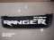กระจังหน้าดำด้านโลโก้Ranger สีขาว Ford Ranger All New
