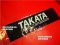 ผ้าคาดหัวเบาะ TAKATA พื้นดำ สำหรับรถทุกรุ่น
