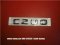 โลโก้ท้าย C200 สำหรับ Benz